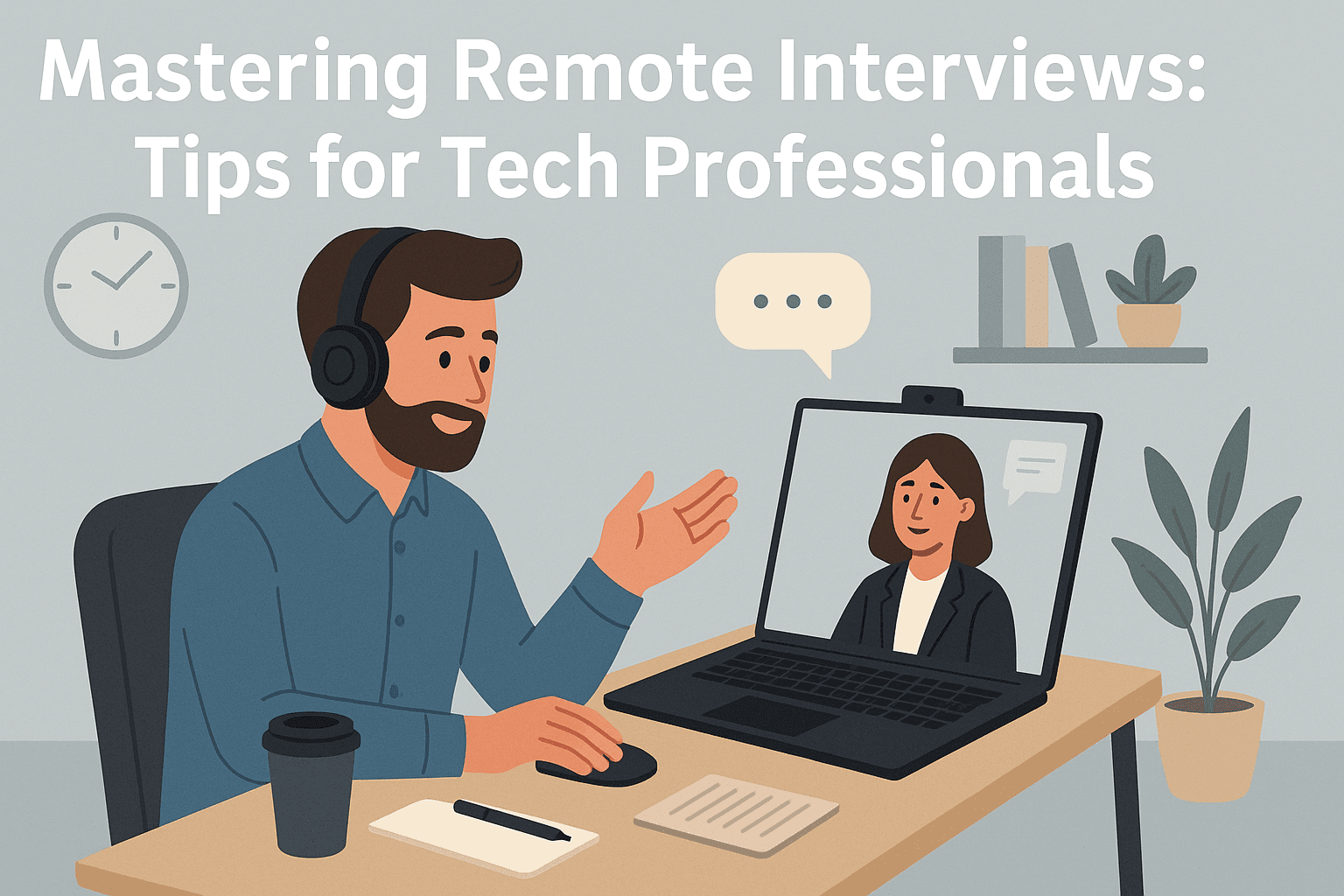 Mastering Remote Interviews: Tips for Tech Professionals